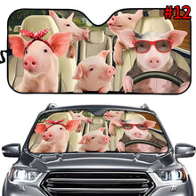 Load image into Gallery viewer, Car Protection With Personalized Dog Auto Sun Shade