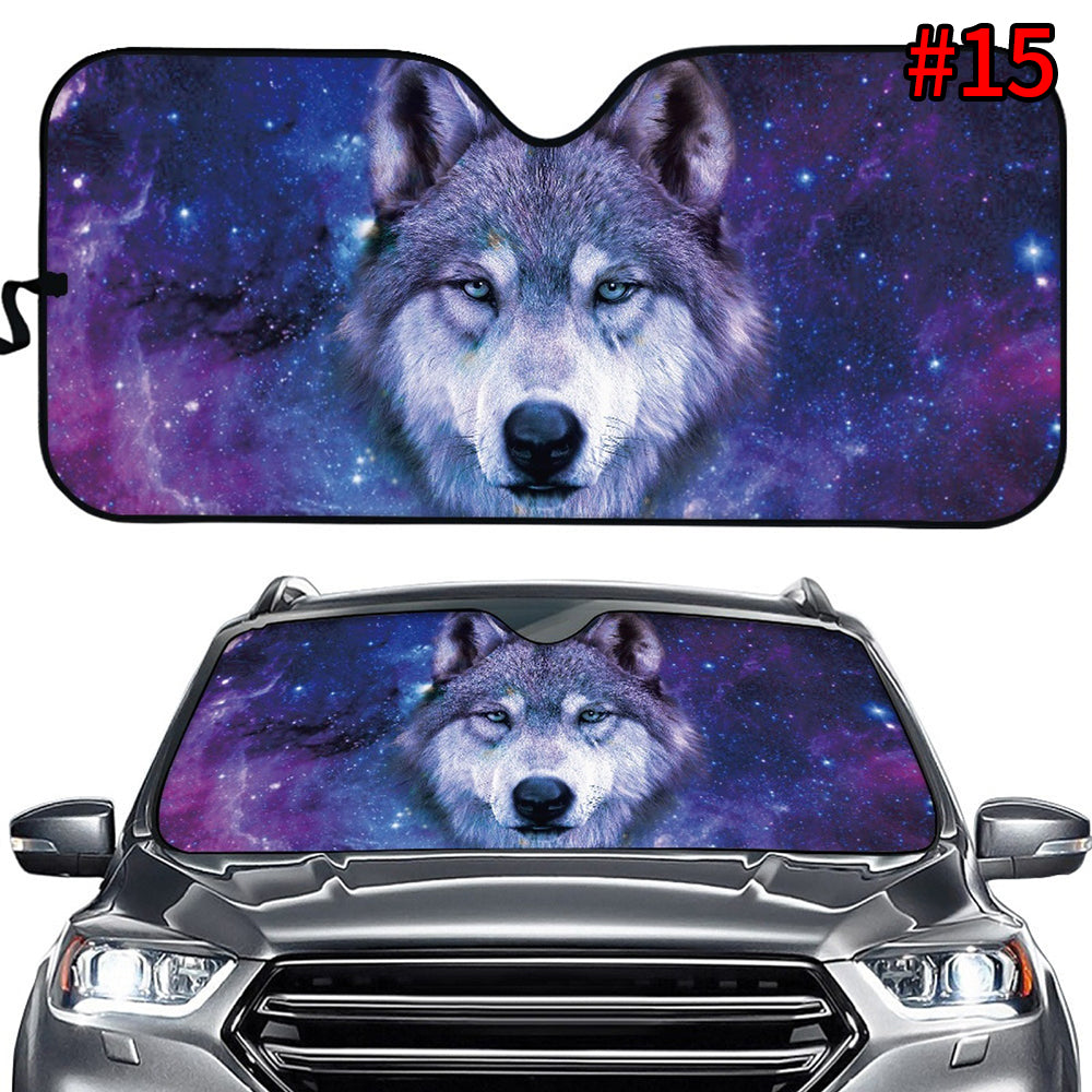 Car Protection With Personalized Dog Auto Sun Shade