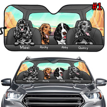 Load image into Gallery viewer, Car Protection With Personalized Dog Auto Sun Shade