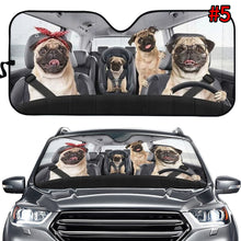 Load image into Gallery viewer, Car Protection With Personalized Dog Auto Sun Shade