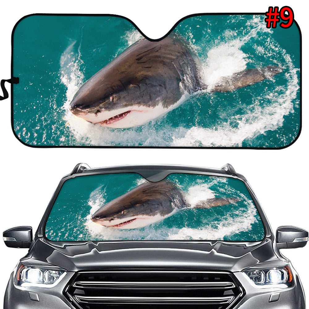 Car Protection With Personalized Dog Auto Sun Shade