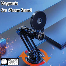 Load image into Gallery viewer, Rotate Metal Magnetic Car Phone Holder Foldable Universal Mobile Phone Stand