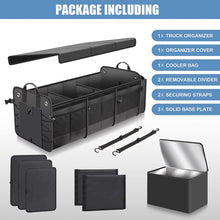 Load image into Gallery viewer, Upgraded Large Trunk Organizer with Removable Cooler Bag