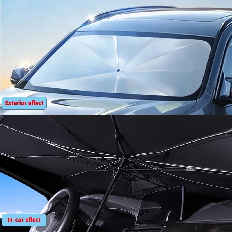 Car Sunshade Umbrella Car Sun Shade Protector Parasol