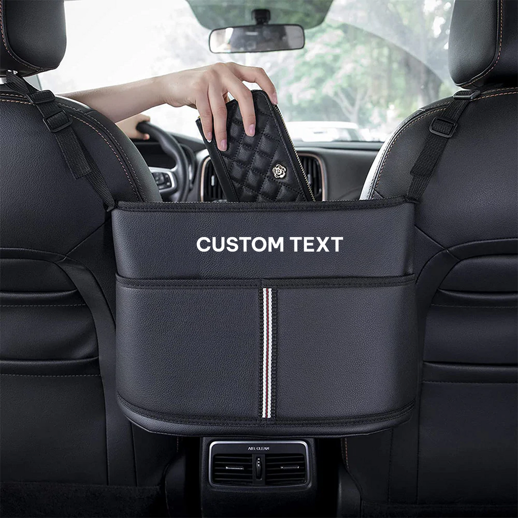 Custom Text For Car Purse Holder for Car Handbag Holder