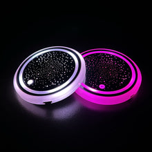 Load image into Gallery viewer, LED Cup Holder Lights, 2 Pcs LED Car Coasters with 7 Colors(2 Pcs/Set)