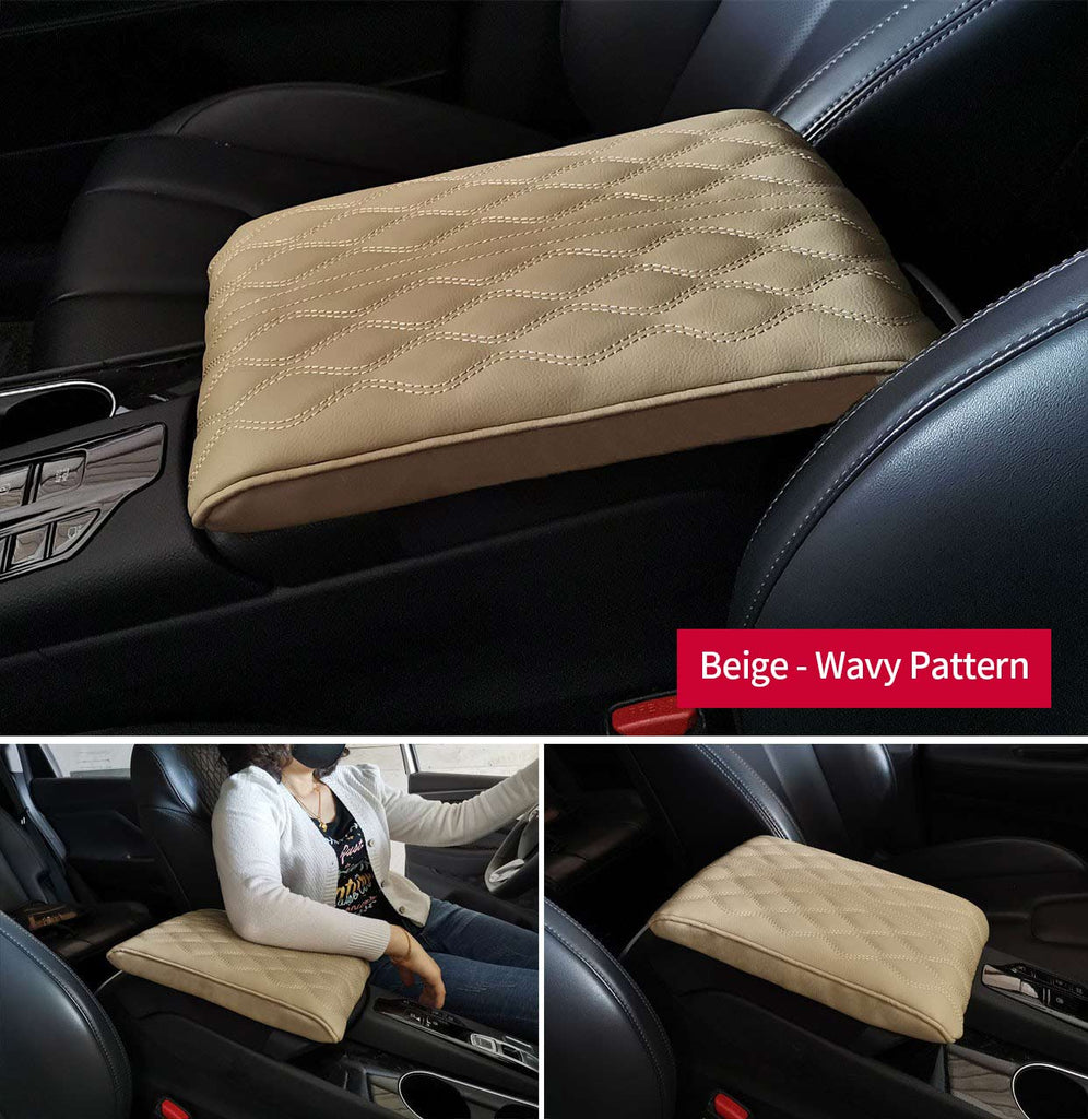 Leather Car Armrest Box Pad