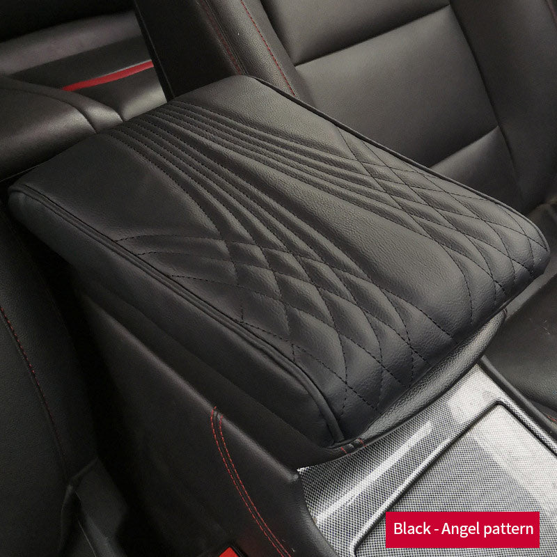 Leather Car Armrest Box Pad