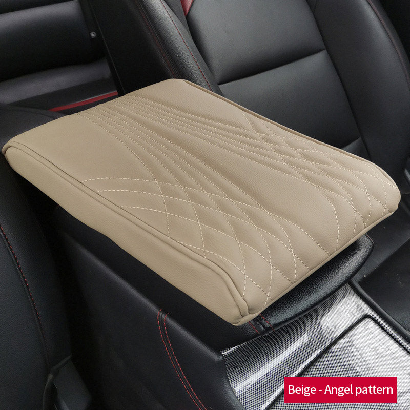 Leather Car Armrest Box Pad