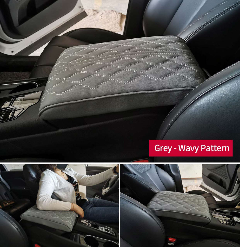 Leather Car Armrest Box Pad