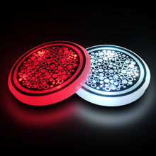 Load image into Gallery viewer, LED Cup Holder Lights, 2 Pcs LED Car Coasters with 7 Colors(2 Pcs/Set)