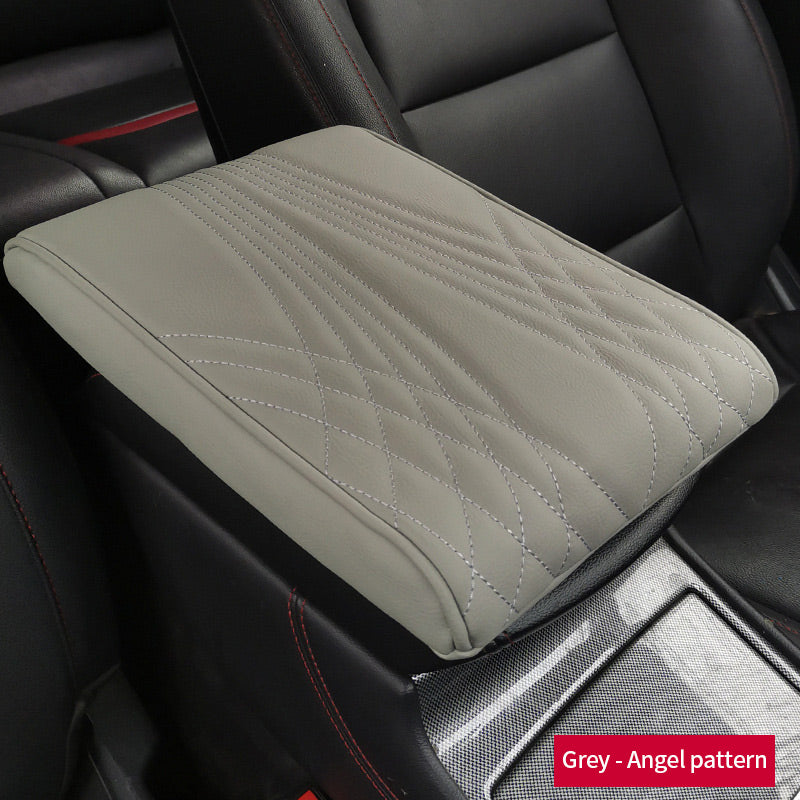 Leather Car Armrest Box Pad