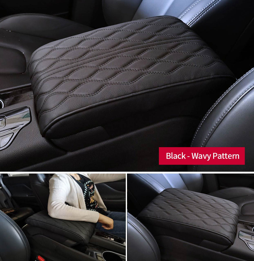 Leather Car Armrest Box Pad