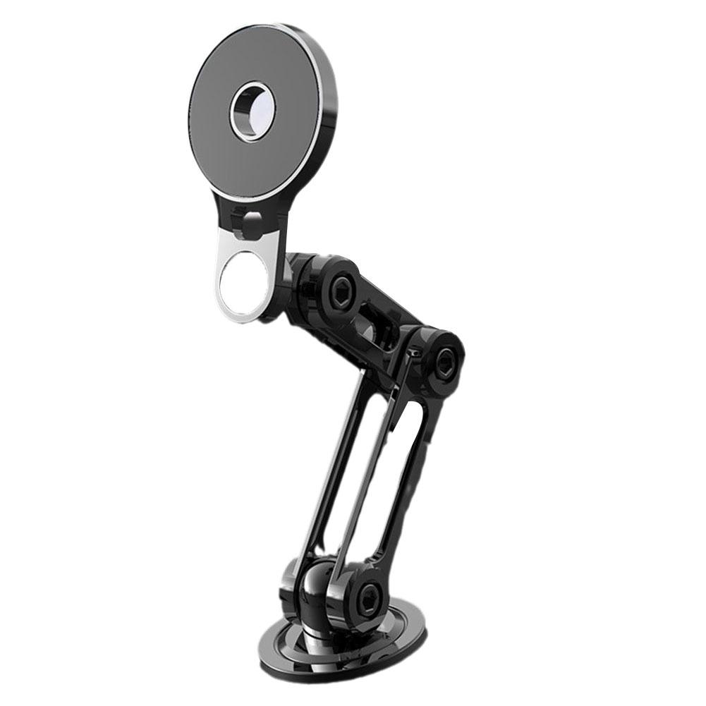 Rotate Metal Magnetic Car Phone Holder Foldable Universal Mobile Phone Stand