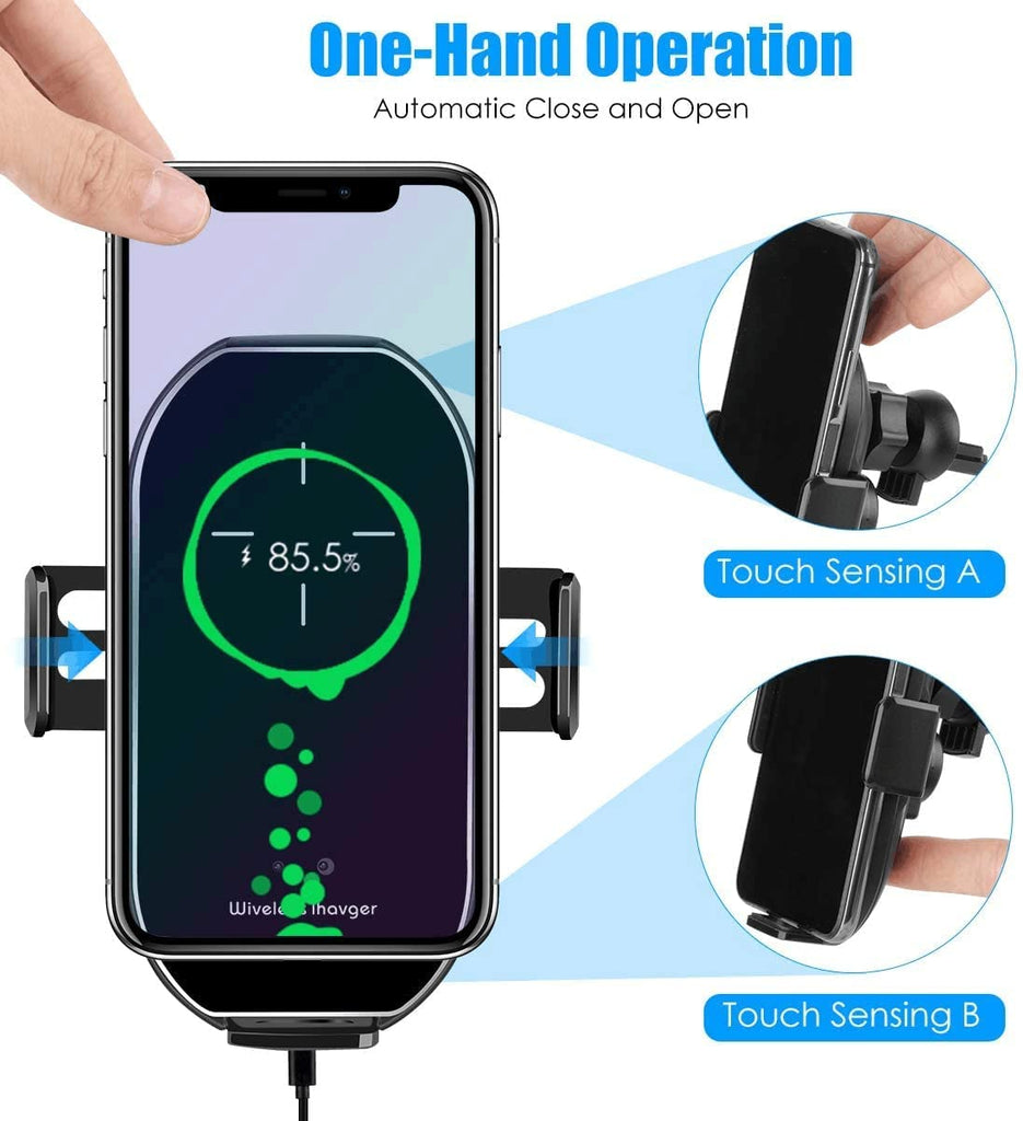 Car Phone Charger - Phonery Clamp ® Car Phone Charger