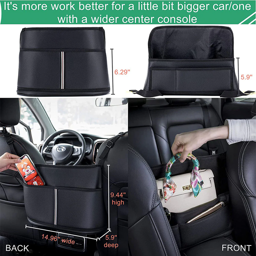 Custom Text For Car Purse Holder for Car Handbag Holder