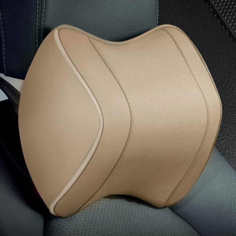 PlushDrift™ - The Breathable Headrest and Back Support Car 