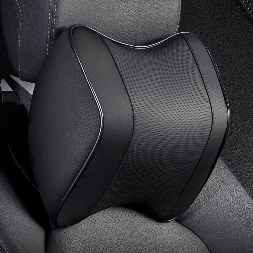 PlushDrift™ - The Breathable Headrest and Back Support Car 