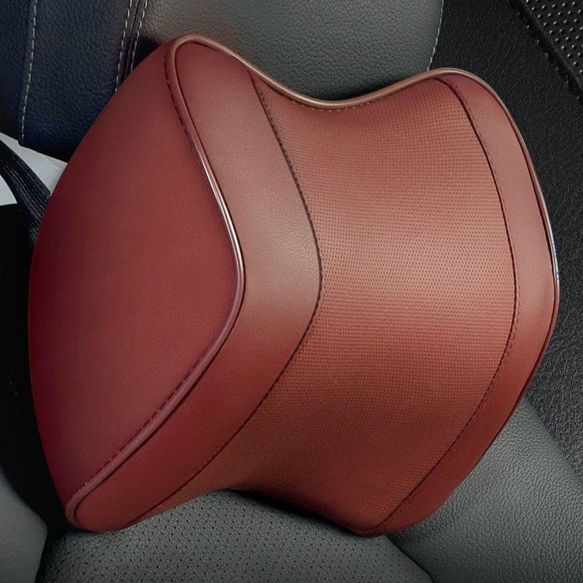 PlushDrift™ - The Breathable Headrest and Back Support Car 