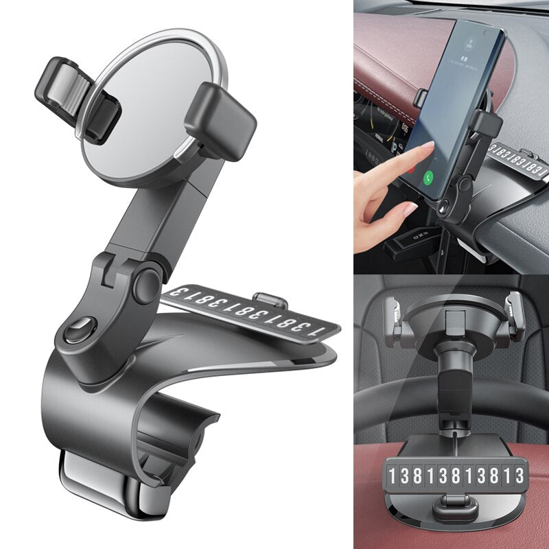 Smartphone Stands - Phonery Clip ® Car Dashboard Phone Mount